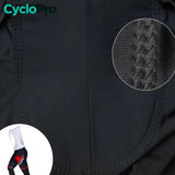 Tenue cycliste hiver Bleue et blanche - Pro+ tenue de cyclisme hiver CycloPro 