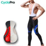 COLLANT CYCLISTE THERMIQUE - HIVER - HOMME Cuissard long pour homme CycloPro 