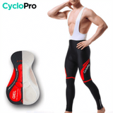 COLLANT CYCLISTE THERMIQUE - HIVER - HOMME Cuissard long pour homme CycloPro 