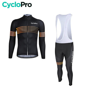 Tenue cycliste automne Orange Homme - Liberty+