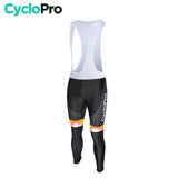 COLLANT CYCLISTE ORANGE ÉVASION+ - HIVER