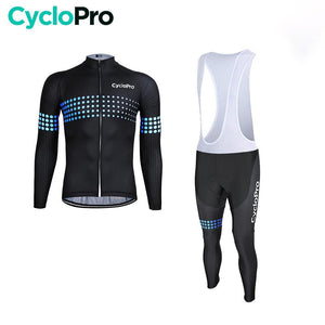 Tenue cycliste automne Bleue Homme - Liberty+