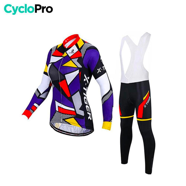 Tenue Vélo Automne Mosaique - Confort+