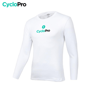 Sous maillot thermique blanc Hiver - Thermo+ Maillot technique hiver CycloPro XXXL 