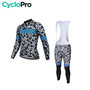 Tenue cycliste automne Bleue Homme - Atmosphère+