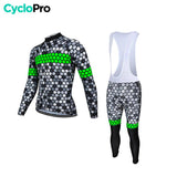 Tenue cycliste hiver Verte - Atmosphère+