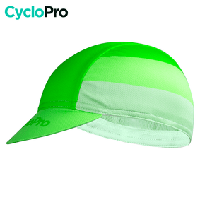 Casquette Verte - Évasion+ Casquette cyclisme CycloPro 