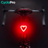 Avertisseur arrière Zion+ avertisseur arrière CycloPro Coeur 