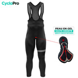 Tenue cycliste hiver Blanche - Eklïps