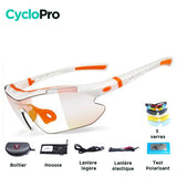 Lunettes polarisées Discover+ WeBuyz Orange & blanc 