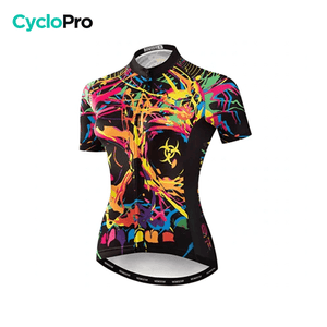 MAILLOT MANCHE COURTE - FEMME CycloPro L 