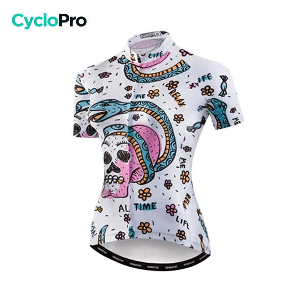 MAILLOT MANCHE COURTE - FEMME CycloPro L 