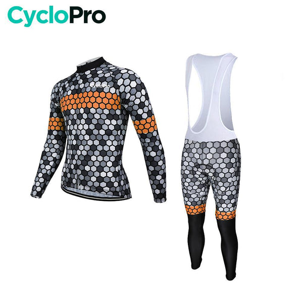 Tenue cycliste automne Orange Homme - Atmosphère+