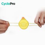 Cloche lumineuse en forme de petit canard jaune pour vélo enfant cloche de bicyclette enfant CycloPro 