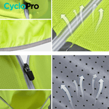 Gilet de pluie et coupe-vent pour vélo - Security+ Gilet coupe-vent homme CycloPro 