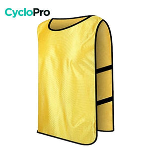 Gilet cyliste sans manche pour enfant Gilet cycliste sans manche enfant CycloPro Jaune 