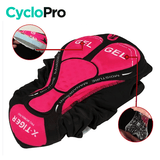 COLLANT CYCLISTE POUR FEMMES - HIVER collant thermique femme Cyclo Pro 