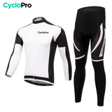 Tenue cycliste automne Bleue Homme - Excellium Tenue de cyclisme automne homme CycloPro Sans XL 