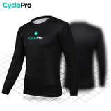 Sous maillot thermique noir Hiver - Thermo+ sous maillot thermique CycloPro 