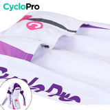 Tenue Vélo Automne Violet - Confort+ tenue automne femme CycloPro 