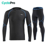 Sous-vêtement ensemble thermique Sous-vêtement thermique CycloPro XXL 