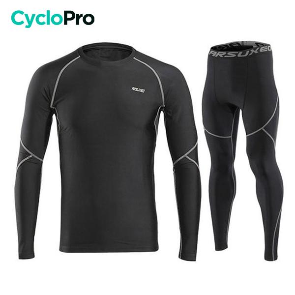 Sous-vêtement ensemble thermique Sous-vêtement thermique CycloPro M 