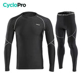 Sous-vêtement ensemble thermique Sous-vêtement thermique CycloPro M 