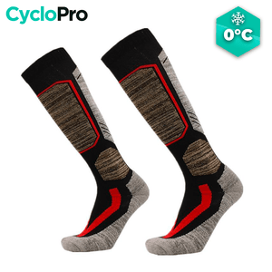 Chaussettes hiver Chaussettes montantes CycloPro 35 à 39 