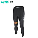 COLLANT CYCLISTE ORANGE LIBERTY+ - HIVER collant thermique homme CycloPro XS Sans Bretelles 