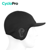 Casquette vélo cache oreilles - hiver Casquette hiver homme CycloPro 