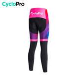 COLLANT CYCLISTE POUR FEMMES - HIVER collant thermique femme Cyclo Pro 