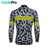 Tenue cycliste automne Jaune Homme - Atmosphère+ tenue de cyclisme automne CycloPro 