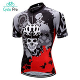 Tenue De Cycliste Route Squelette - Skull+ Tenue de cyclisme été CycloPro 