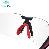 LUNETTES À VERRES PHOTOCHROMIQUES POUR CYCLISTE - EASY B Lunettes photochromiques pour cycliste Cyclo Pro 