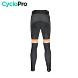 COLLANT CYCLISTE ORANGE ÉVASION+ - HIVER collant thermique homme CycloPro 