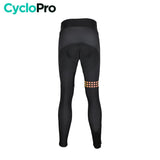 COLLANT CYCLISTE ORANGE LIBERTY+ - HIVER collant thermique homme CycloPro 