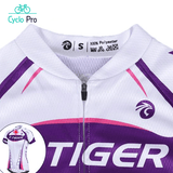 Tenue Vélo de Route Violet - Confort+ Tenue de cyclisme été CycloPro 