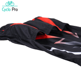 Tenue cycliste hiver Rouge - Confort+ tenue de cyclisme hiver CycloPro 