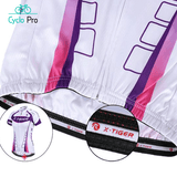 Tenue Vélo de Route Violet - Confort+ Tenue de cyclisme été CycloPro 