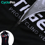 Maillot Cyclisme sans manches Noir et Rouge - Dynamo maillot sans manches CycloPro 