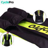 Tenue cycliste automne jaune - Flash+ Tenue de cyclisme automne homme CycloPro 