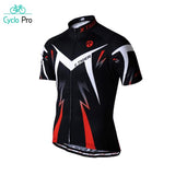 Maillot Cyclisme Vert et Noir - Confort+ Maillot court cyclisme CycloPro Rouge S 