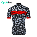 Maillot de cyclisme rouge - Atmosphère+ Maillot court cyclisme CycloPro 