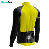 Tenue cycliste hiver Jaune - Eklïps