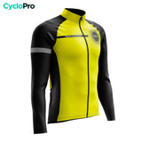 Tenue cycliste hiver Jaune - Eklïps