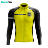 Tenue cycliste hiver Jaune - Eklïps