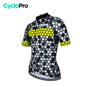 Maillot de cyclisme Atmosphère+ Maillot court cyclisme CycloPro JAUNE S 