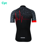 Maillot de cyclisme Pulsation+ Maillot court cyclisme CycloPro 