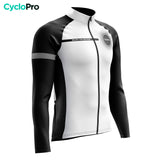 Tenue cycliste hiver Blanche - Eklïps