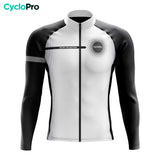 Tenue cycliste hiver Blanche - Eklïps